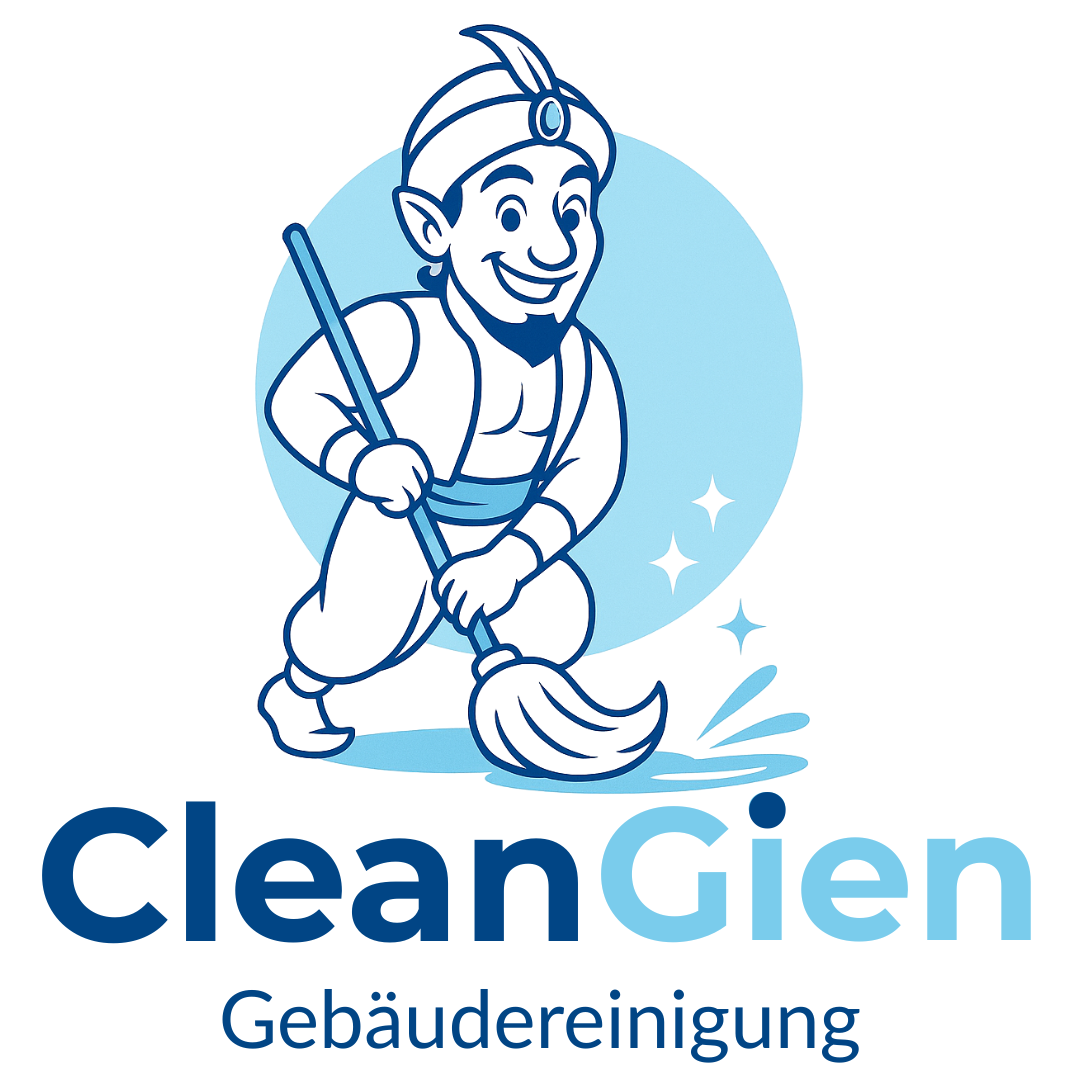 „CleanGien Gebäudereinigung – Reinigungsfirma Garbsen & Hannover“-Logo, zur Startseite